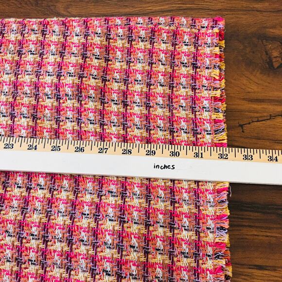 Zara TRF Collection Multi Color Tweed Dress Small - Picture 10 of 11